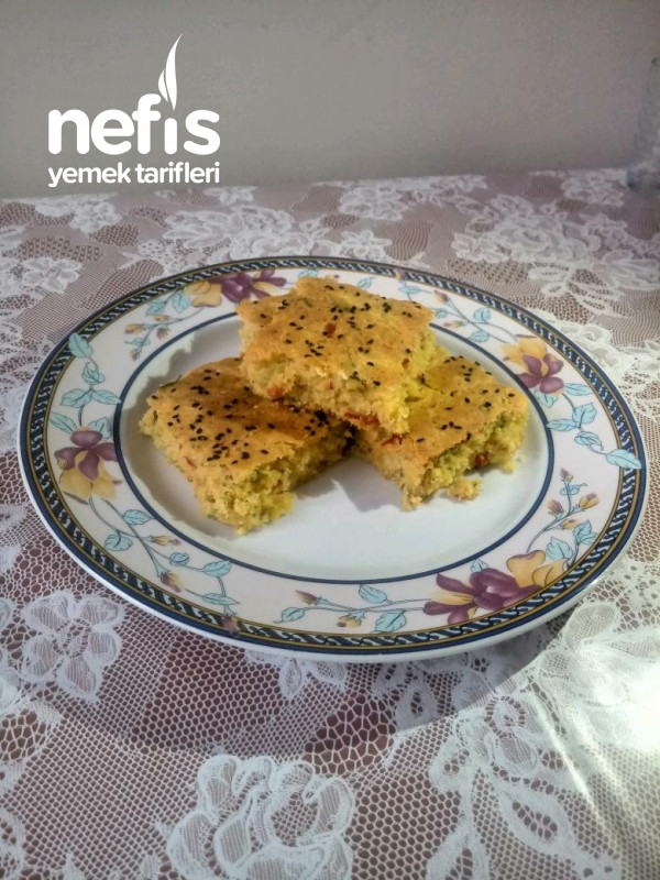 Mısır Unlu,peynirli,sebzeli Kek (Tam Bir Vitamin Ve Sağlık Deposu)