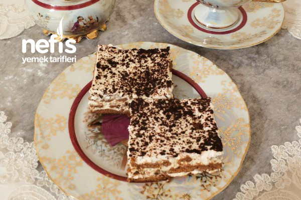 Yalancı Tiramisu (Bisküvili)