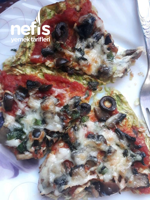 Nefis Kabak Pizza (Diyet Pizza)