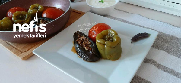 Üç Bacı Dolması Azerbaycan Mutfağı (Videolu)