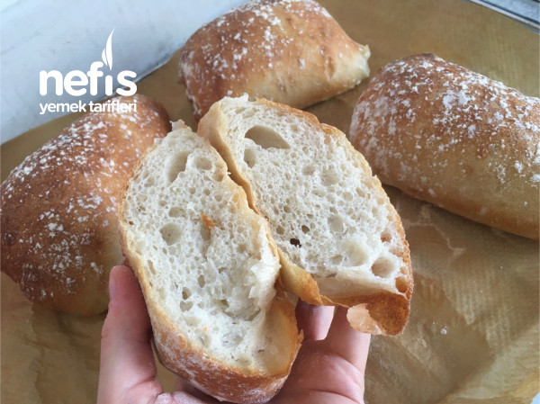 İtalyan Ekmeği – Ciabatta Rolls