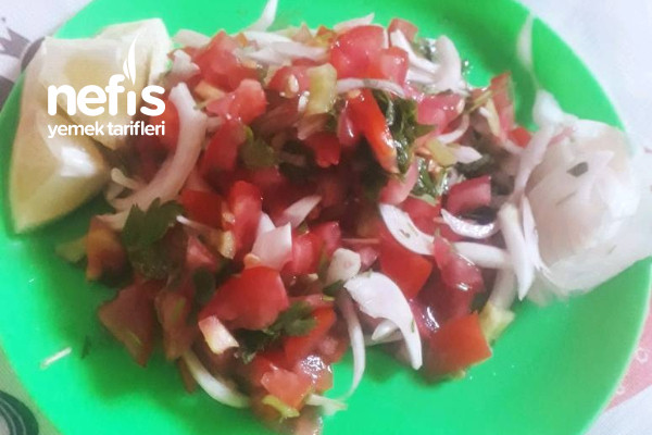İnanılmaz Soğanlı Domates Salatası Tarifi