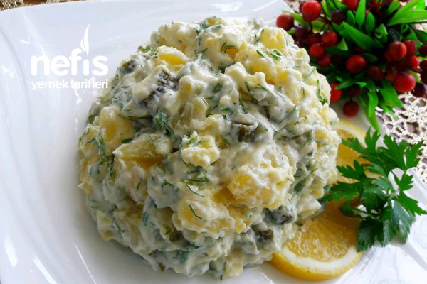 Soslu Patates Salatası Tarifi