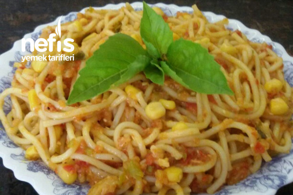 Mısırlı Spaghetti Makarna Tarifi