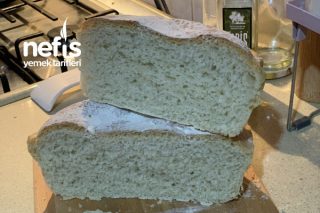 Borcamda Katkısız Kurabiye Tadında Ekmek 2 Hafta Küflenme Bayatlama Yok (Videolu) Tarifi