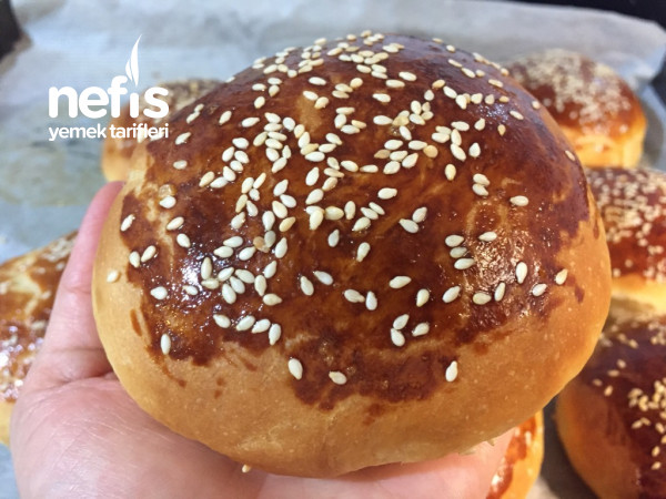 Hamburger Ekmeği (Videolu) Tam Tutan Tarif
