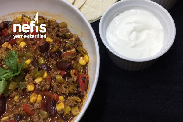 Chili Corn Carne / Mısırlı Meksika Fasulyesi Tarifi