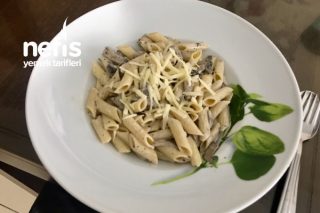 Teremyağlı Alfredo Soslu Penne Makarna Tarifi