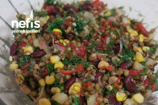 Maş Fasulye Salatası Tarifi