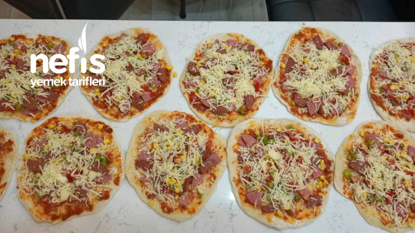 Dondurucuya Koymak İçin Katkısız Pizza