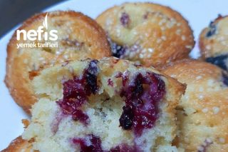 Böğürtlenli Kek Muffin Tarifi