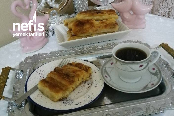 Teremyağlı El Açması Patatesli Börek