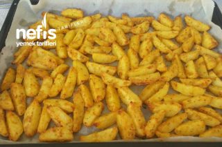 Fırında Mısır Unlu Nefis Patates Tarifi