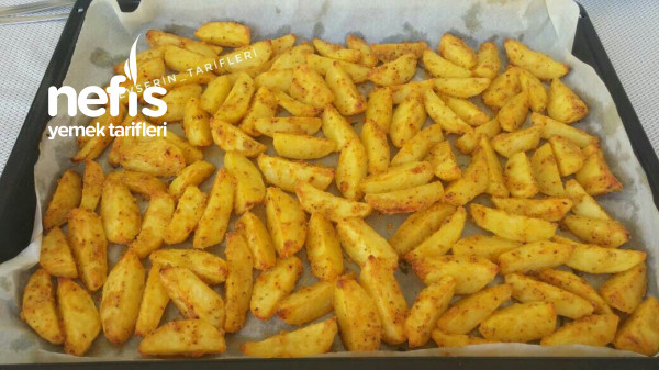 Fırında Mısır Unlu Nefis Patates