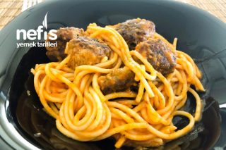 Spagetti Meatballs-Köfteli Spagetti Tarifi