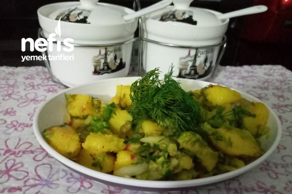 Sağlıklı Patates Salatası Tarifi