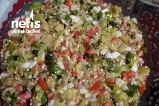Pratik Patlıcan Salatası Tarifi