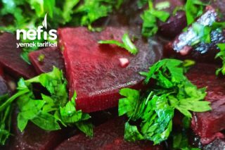 Kırmızı Pancar Salatası (Vitamin Deposu) Tarifi