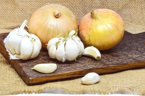 onion garlic