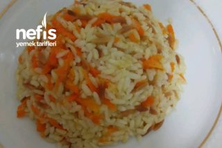 Tereyağlı Havuçlu Pirinç Pilav Tarifi