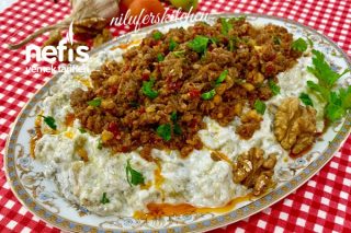 Nefis Sunumuyla Cevizli Alinazik Kebabı Tarifi