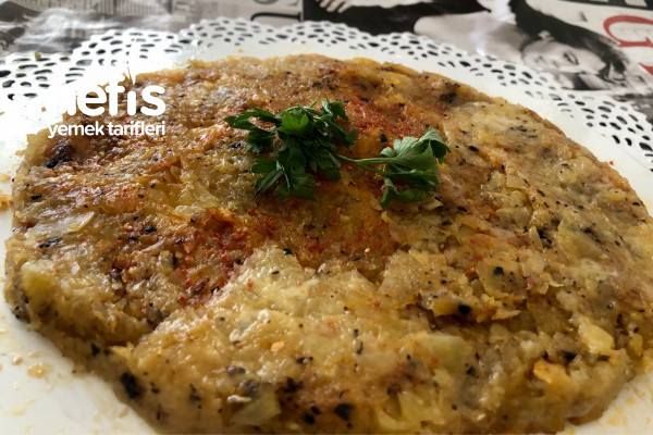 Kaşarlı Patates Omlet