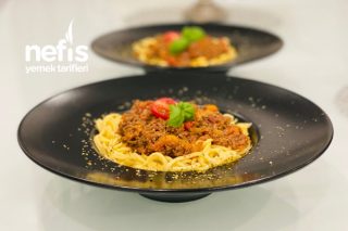 Ev Yapımı Spaghetti “Bolognese soslu ” Tarifi