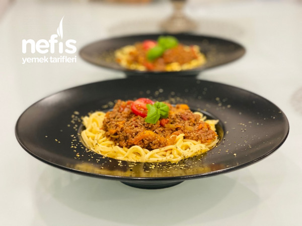 Ev Yapımı Spaghetti “Bolognese soslu ”