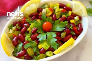 Kırmızı Fasulye Salatası Tarifi