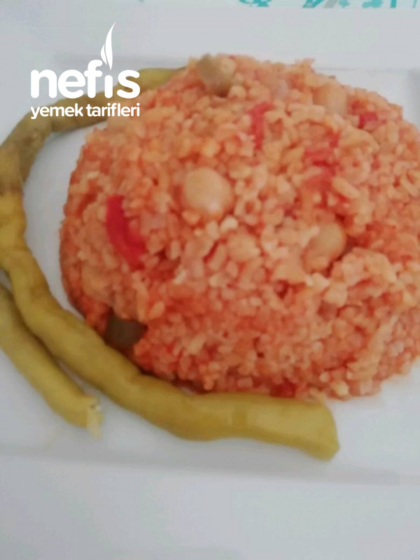 Nohutlu Bulgur Pilavı