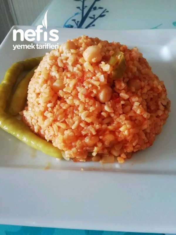 Nohutlu Bulgur Pilavı