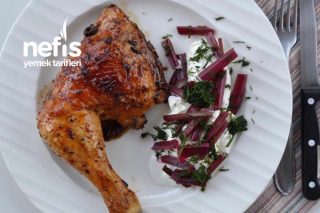 Baharatlı Fırın Tavuk Ve Pancar Salatası Tarifi
