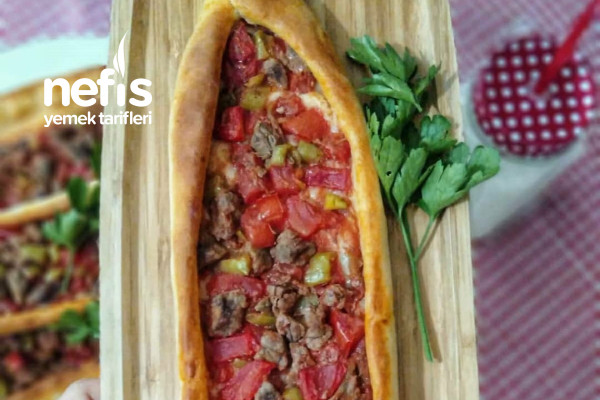 Kuşbaşılı Pide Tarifi