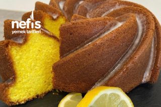 Mis Kokulu Limonlu Kek (Zerdeçal Sarı Renk Vermesi İçin Hiç Tadını Bozmuyor) Tarifi