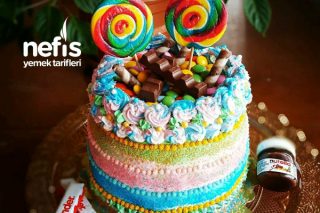 Rengarenk Pasta (Doğum Günü) Tarifi