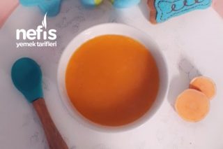 Tatlı Patates Çorbası +8 Ay Dikkat Kilo Aldırır Tarifi