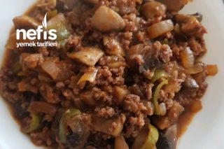 Kıymalı Mantar Yemeği Tarifi