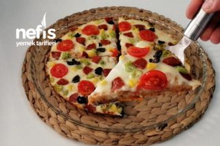 Bayat Ekmek Pizzası (Videolu) Tarifi