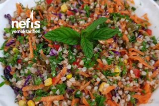 Karabuğday Salatası (Bol Vitaminli Renk Cümbüşü) Tarifi