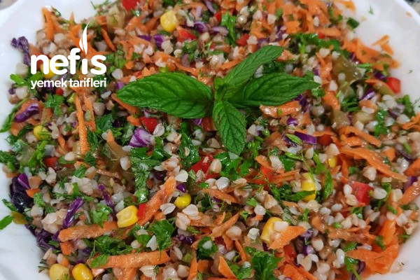 Karabuğday Salatası (Bol Vitaminli Renk Cümbüşü)