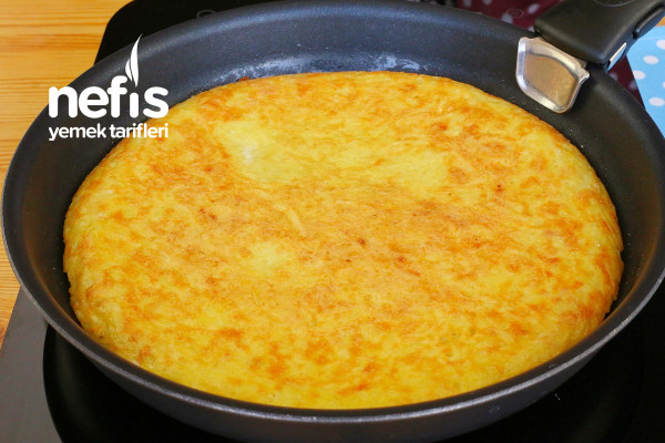 Patatesli Omlet (Çok Pratik)