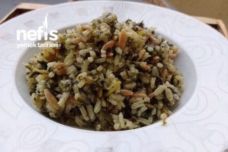 Ispanaklı Pirinç Pilavı Tarifi