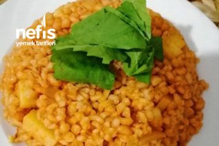 Patatesli Bulgur Pilavı Tarifi