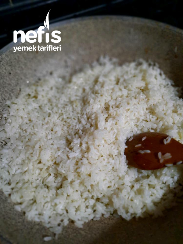 Nohutlu Safranlı Pirinç Pilavı