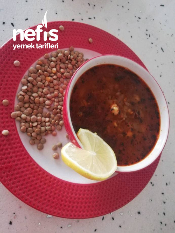 Nohutlu Yeşil Mercimek Çorbası