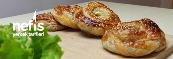 Çıtır Çıtır El Açması Ispanaklı Börek Tarifi | Ispanaklı Gül Böreği Tarifi