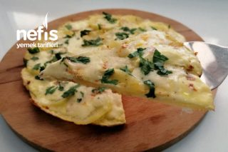 Patates Omleti Şahane Bir Kahvaltılık Tarif (Videolu) Tarifi