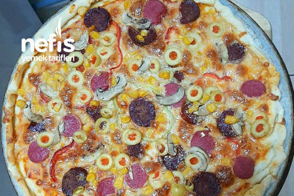 Dominos Pizza Süperos Karışık Pizza İtalyan Pizzası
