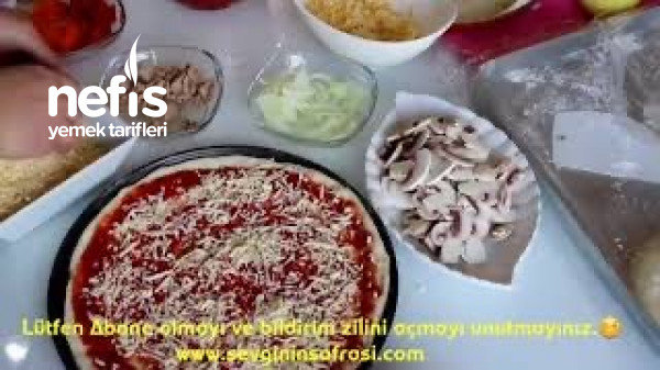 Hakiki Pizza Hamuru Nasıl Yapılır İtalyan Pizzası Nasıl Yapılır (Videolu)