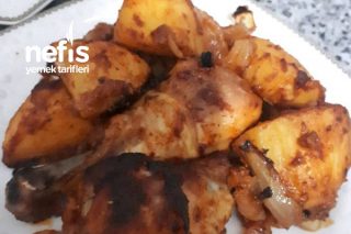 Tavuk Patates (Farklı Bir Yöntem Mutlaka Deneyin Muhteşem Oluyor) Tarifi